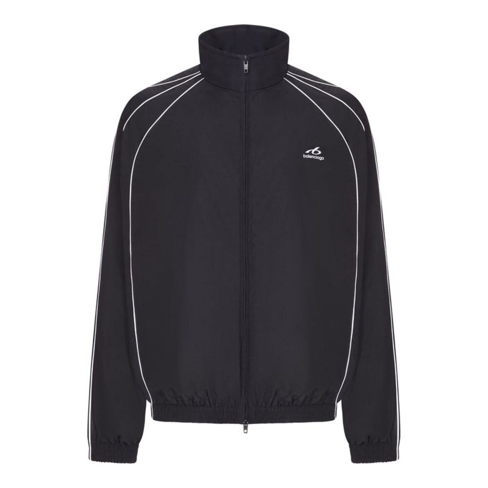 Balenciaga Men Bodys Technical Cotton Poplin Sports Jacket
